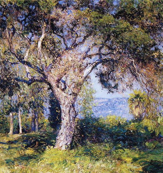 Guy Rose Scan of painting Norge oil painting art